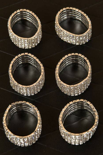 Lyrs Bouquet Rhinestone Crystal Pkg/6