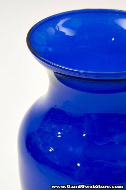 8" Rose Vase Cobalt Blue