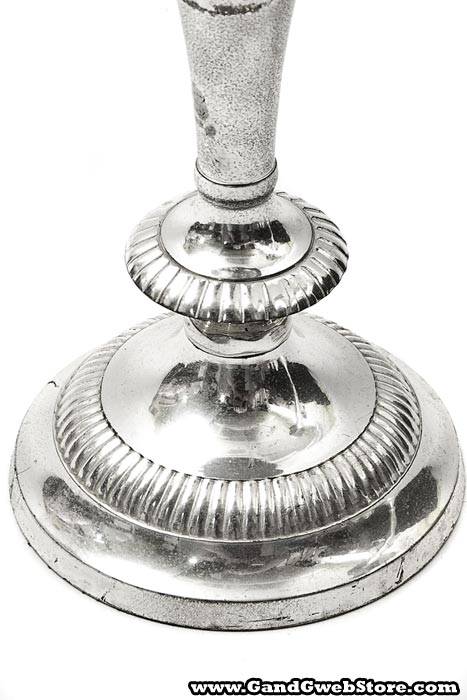 15-1/2"candle Lamp W/glass Globe