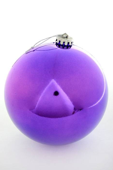 150mm Shiny Plastic Ball Purple