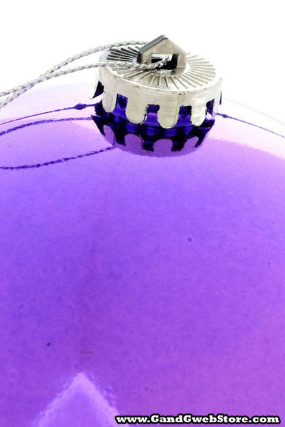 150mm Shiny Plastic Ball Purple