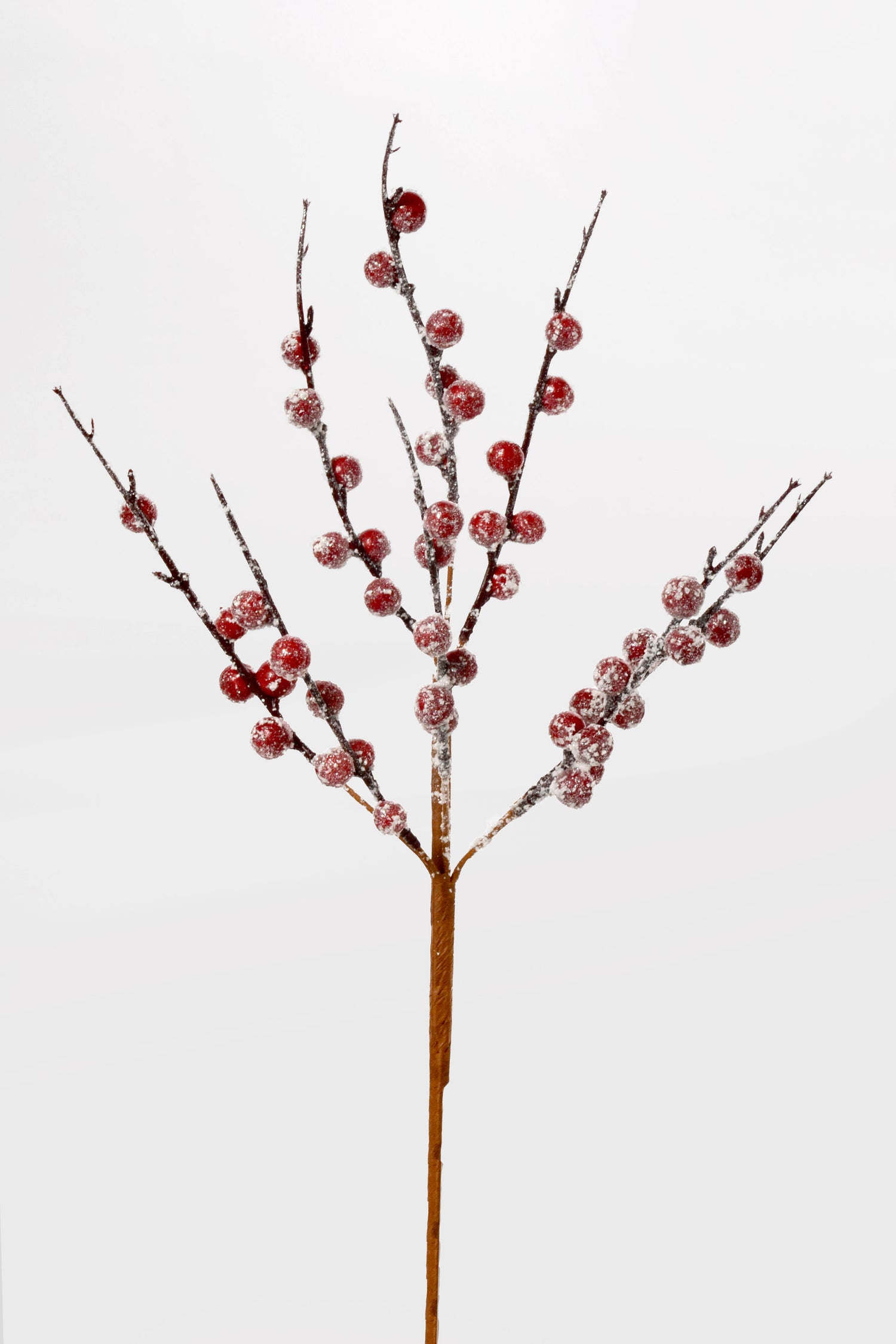 18" SNOW/GLITTER BERRY PICK