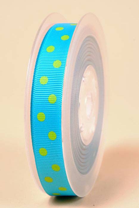 5/8" X 17yds Grosgrain Turquoise 