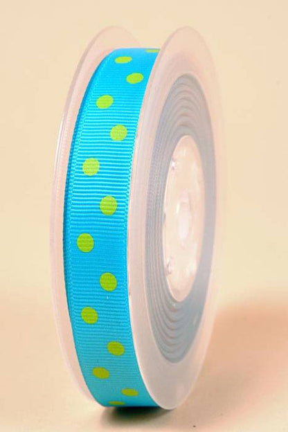5/8" X 17yds Grosgrain Turquoise 