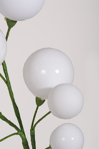 24" Shiny/Matte Ball Pick White