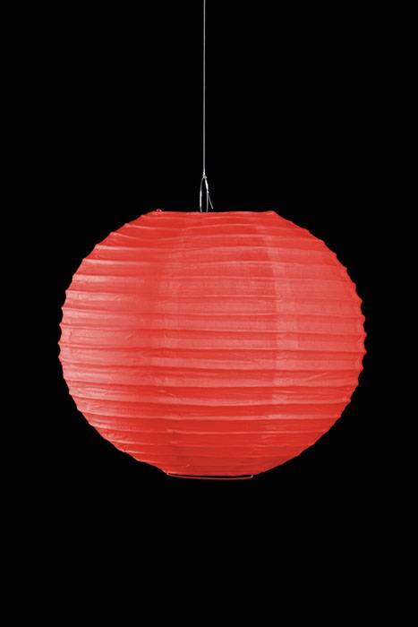 10&quot; Round Paper Lantern Red