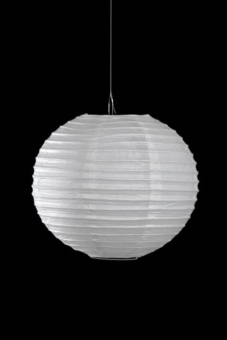 10&quot; Round Paper Lantern White