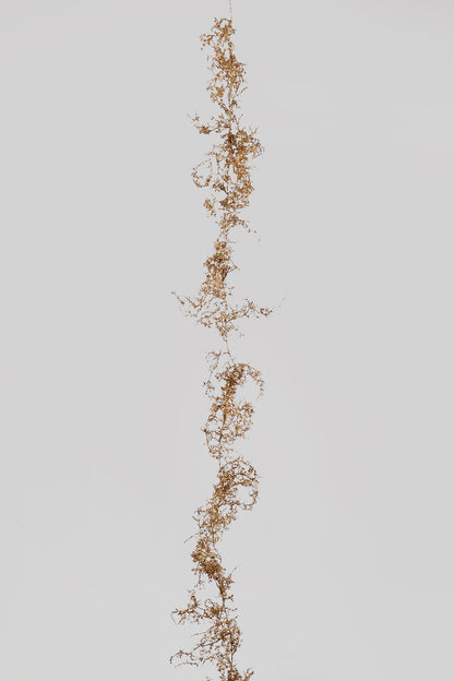 6Ft Glitter Sparkling Angel Fern Garland Platinum