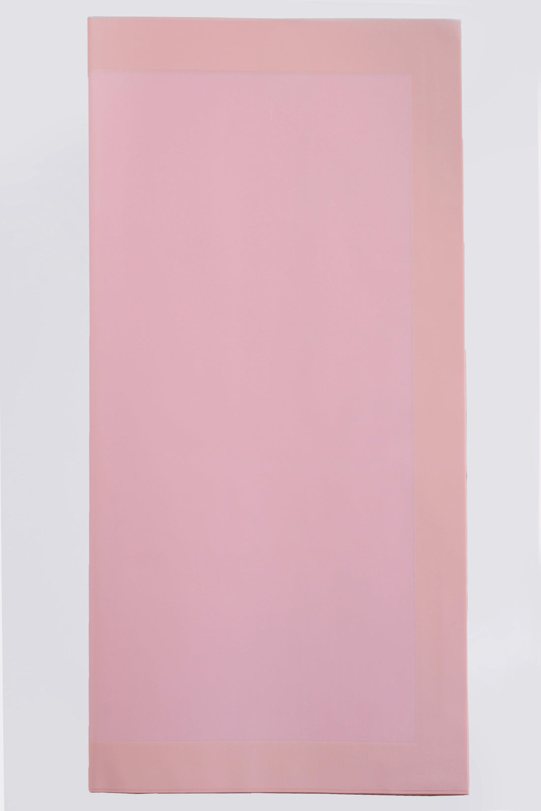 22.5" Flower Wrapping Paper W/Edge Light Pink Pkg20