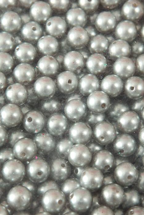 12mm Abs Pearl Beads Silver Pkg(500g)