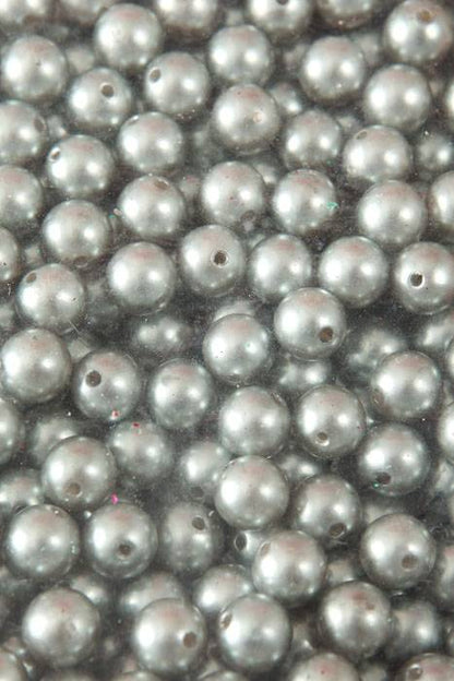 12mm Abs Pearl Beads Silver Pkg(500g)
