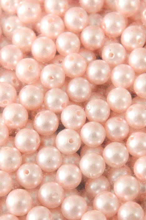 12mm Abs Pearl Beads Pink Pkg(500g)