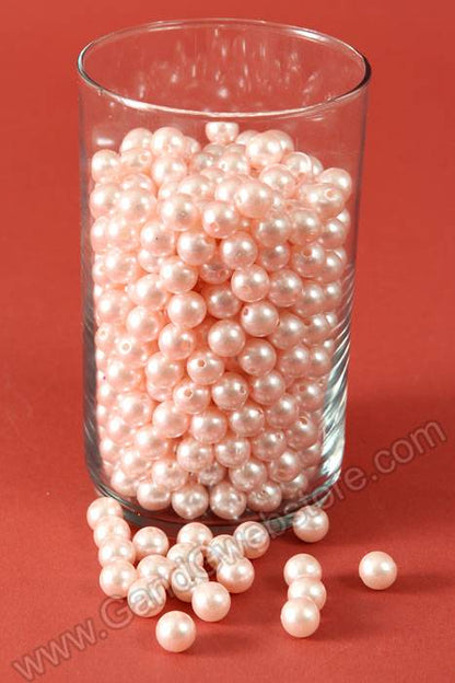 12mm Abs Pearl Beads Pink Pkg(500g)