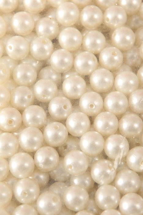 12mm Abs Pearl Beads Ivory Pkg(500g)