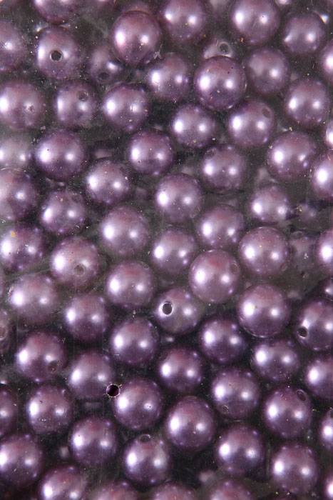 14mm Abs Pearl Beads Purple Pkg(500g)