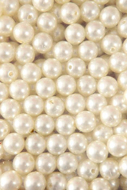 14mm Abs Pearl Beads Ivory Pkg(500g)