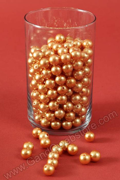 14mm Abs Pearl Beads Gold Pkg(500g)