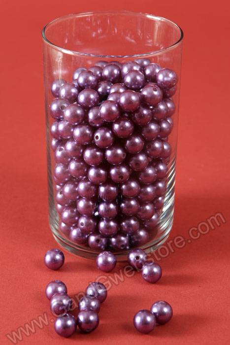 14mm Abs Pearl Beads Purple Pkg(500g)