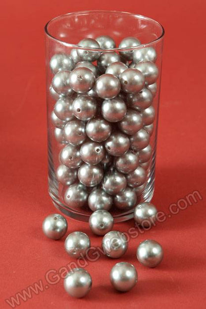 20mm Abs Pearl Beads Silver Pkg(500g)