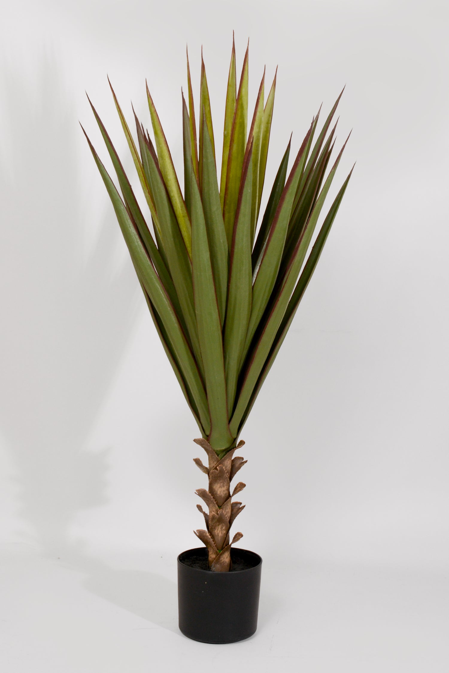 37" Artificial Agave Plant In Pot Green