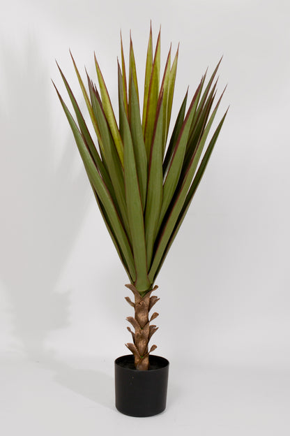 37" Artificial Agave Plant In Pot Green