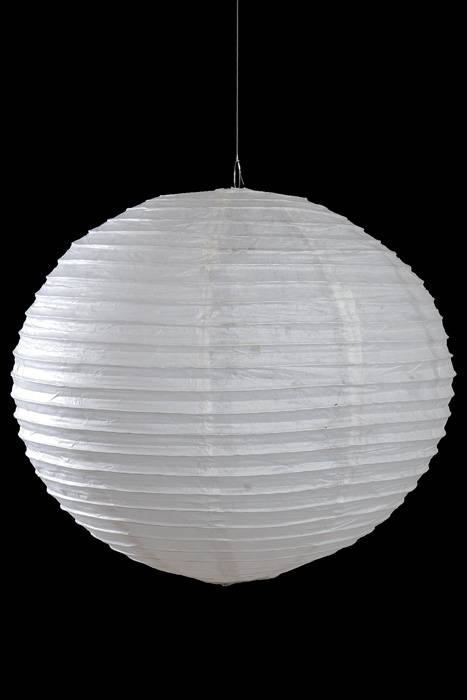 23&quot; Round Paper Lantern White