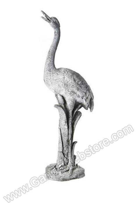 29&quot; Resin Crane White