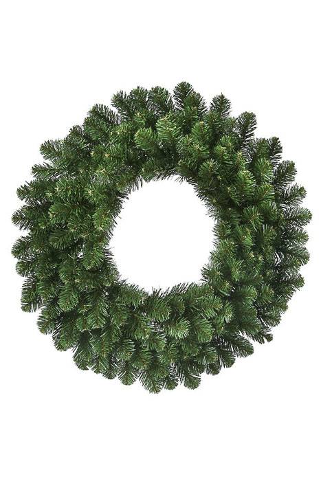 30" Deluxe Oregon Fir Wreath Green