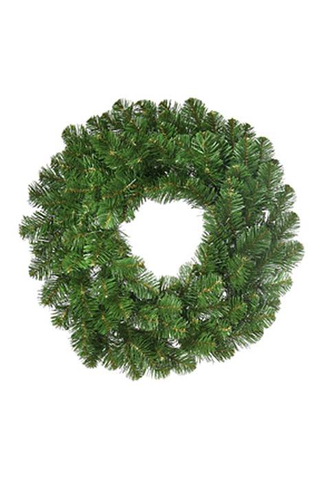 48" Deluxe Oregon Fir Wreath Two Tone Green