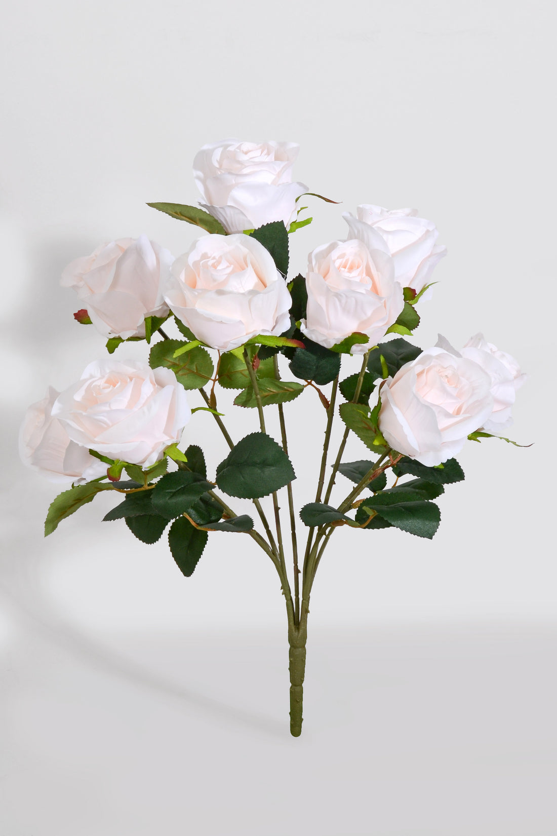17.5" Silk Rose Bush Blush