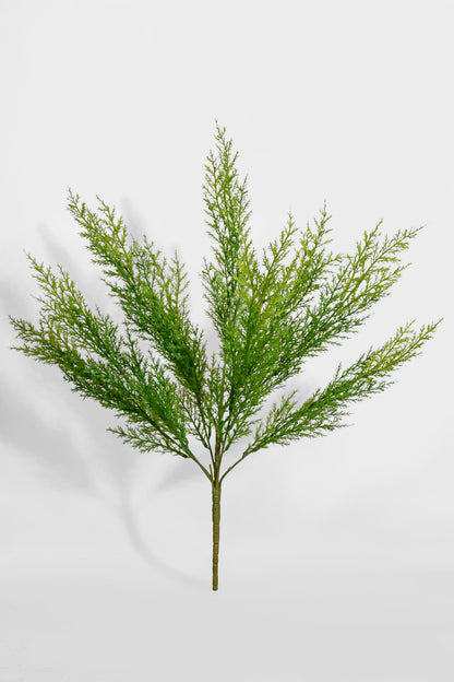 23" Uv Artificial Cedar Bush Green