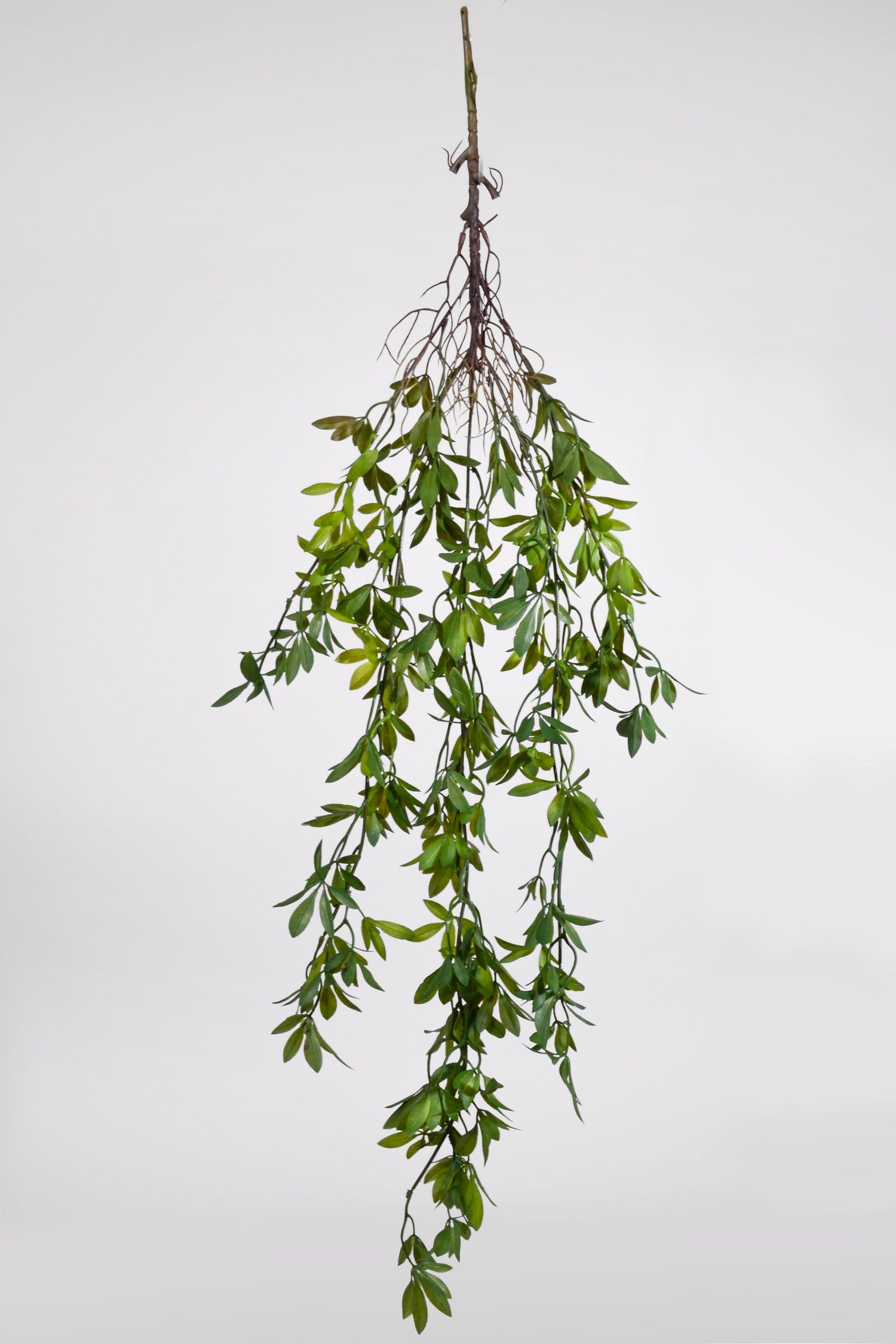 39.5" Uv Artificial Hanging Eucalyptus Bush Green