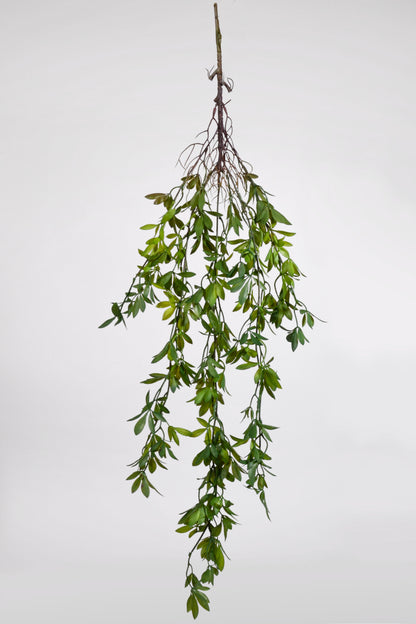 39.5" Uv Artificial Hanging Eucalyptus Bush Green