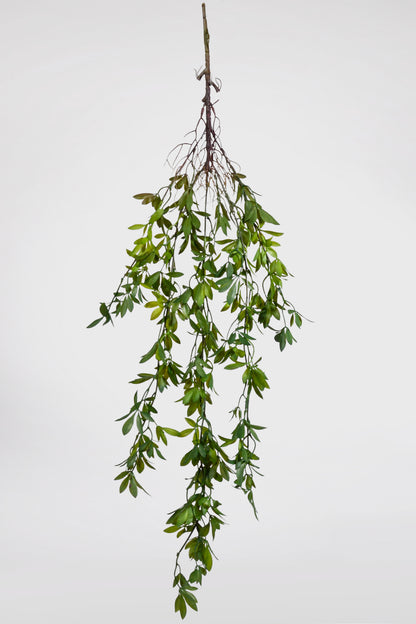 39.5" Uv Artificial Hanging Eucalyptus Bush Green