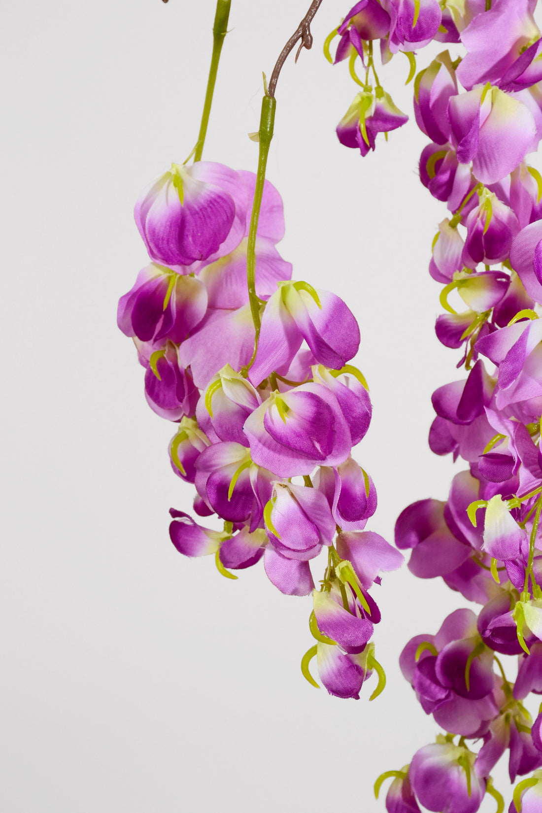 58" Silk Bougainvillea Garland Lavender