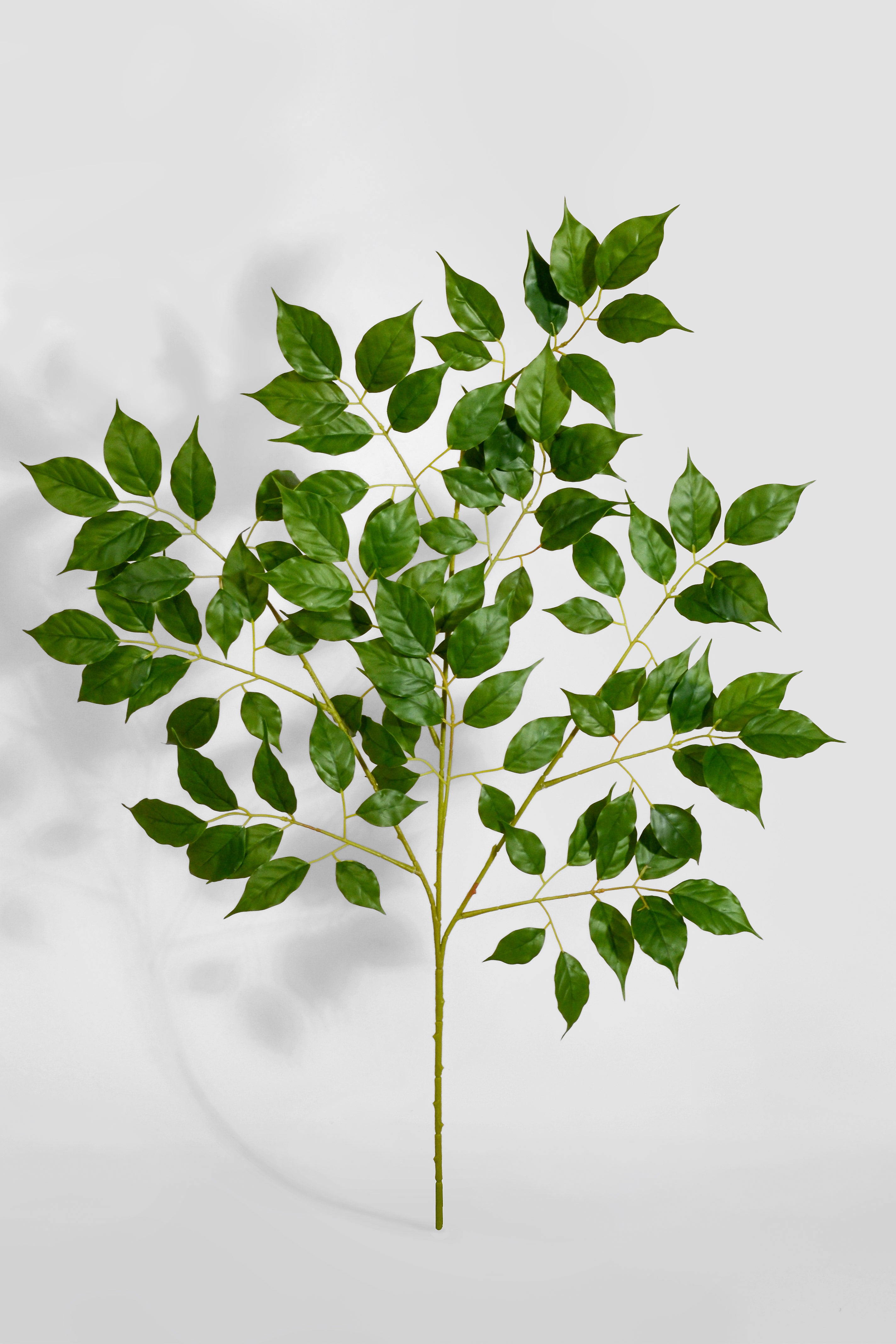26.5" Artificial Aralia Elata Leaf Spray Green