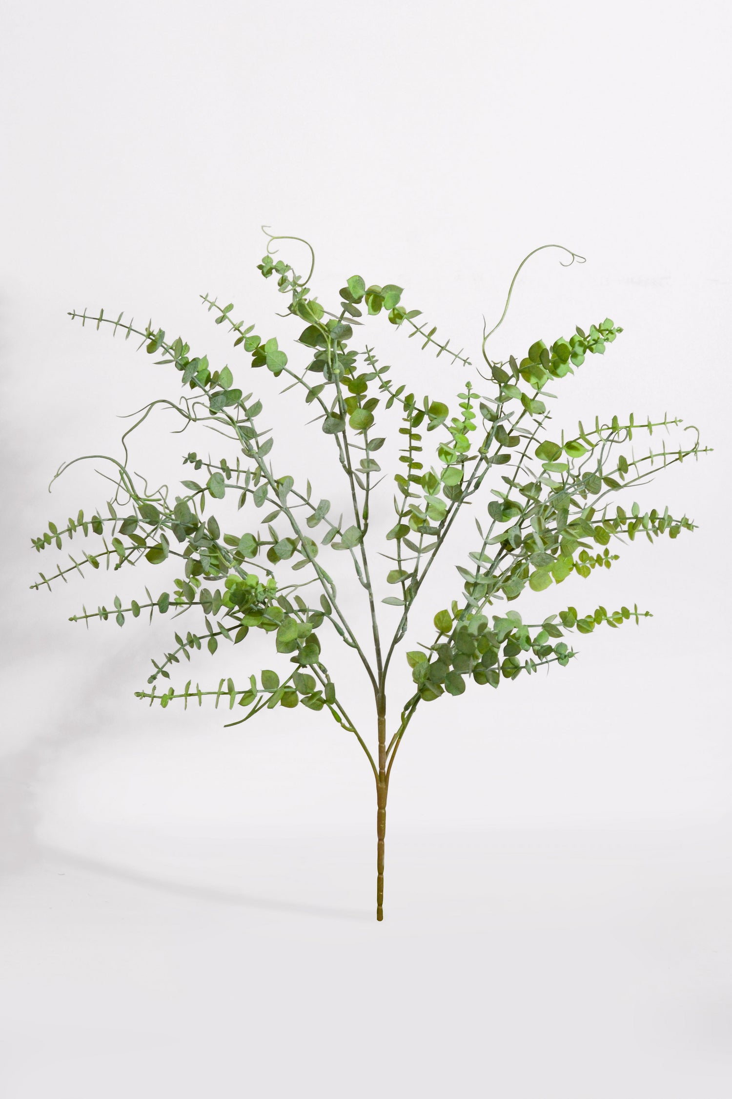 23.5" Uv Artificial Eucalyptus Bush Green