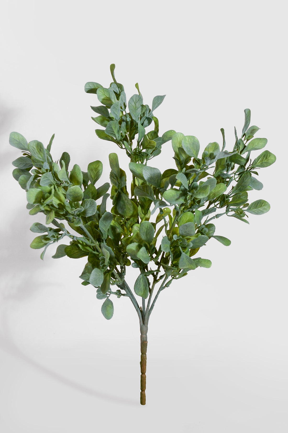 15.75" Uv Artificial Eucalyptus Bush Green