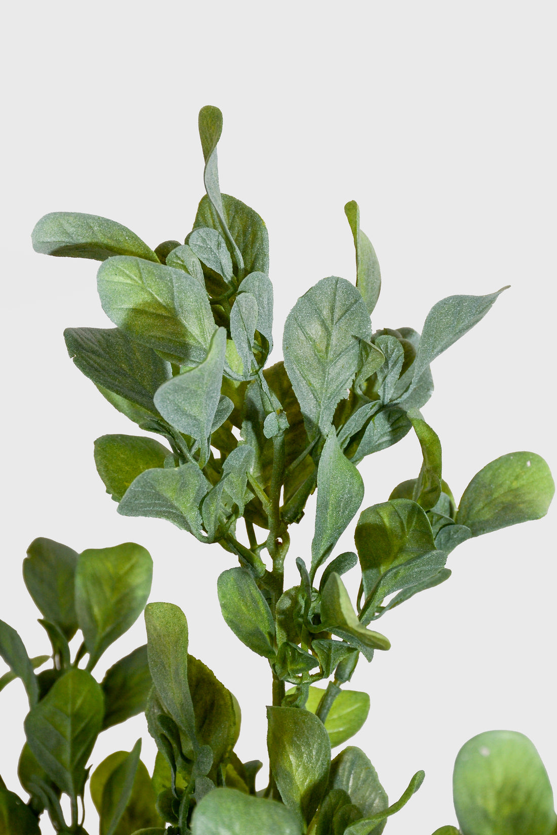 15.75" Uv Artificial Eucalyptus Bush Green