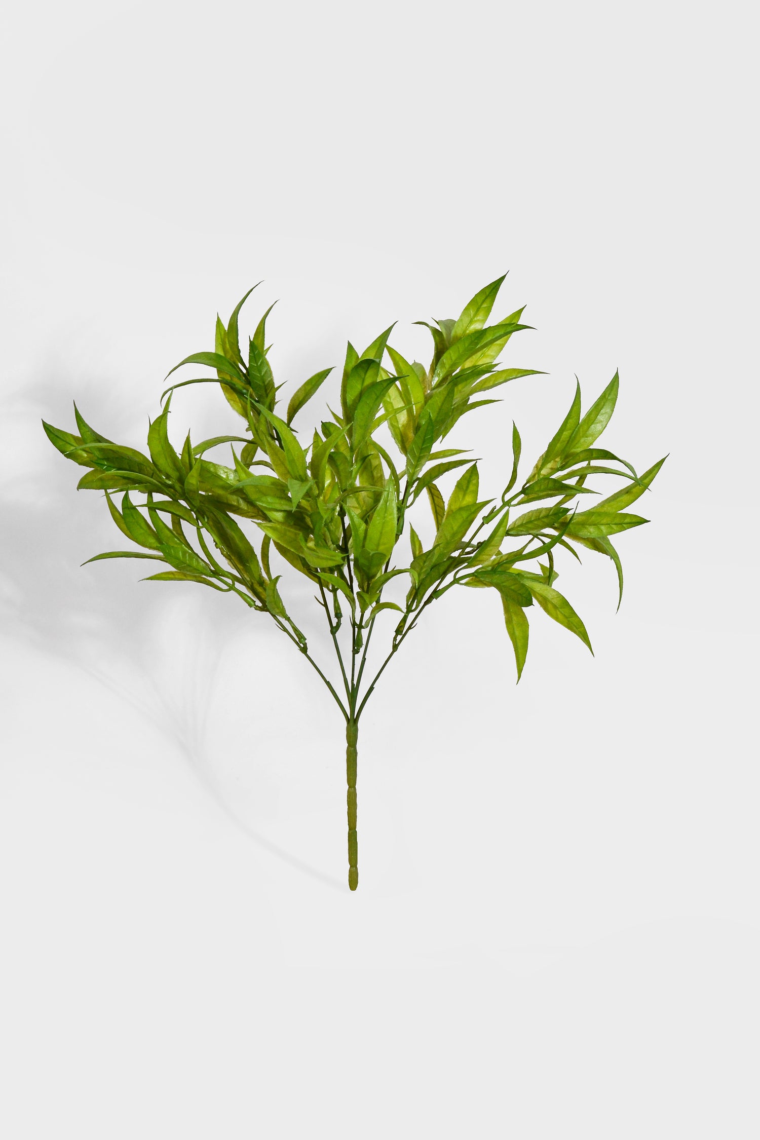 14" Uv Artificial Eucalipto Bush Green