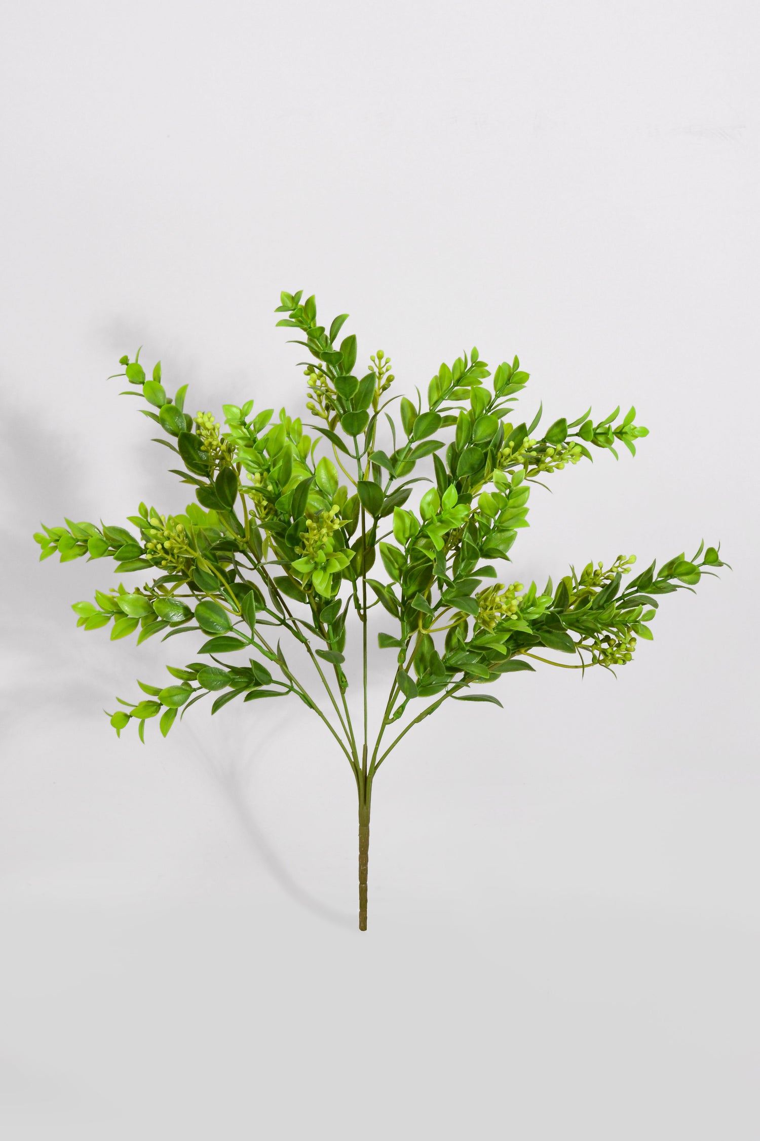 15.3" Uv Artificial Glamming Grass Bush Green