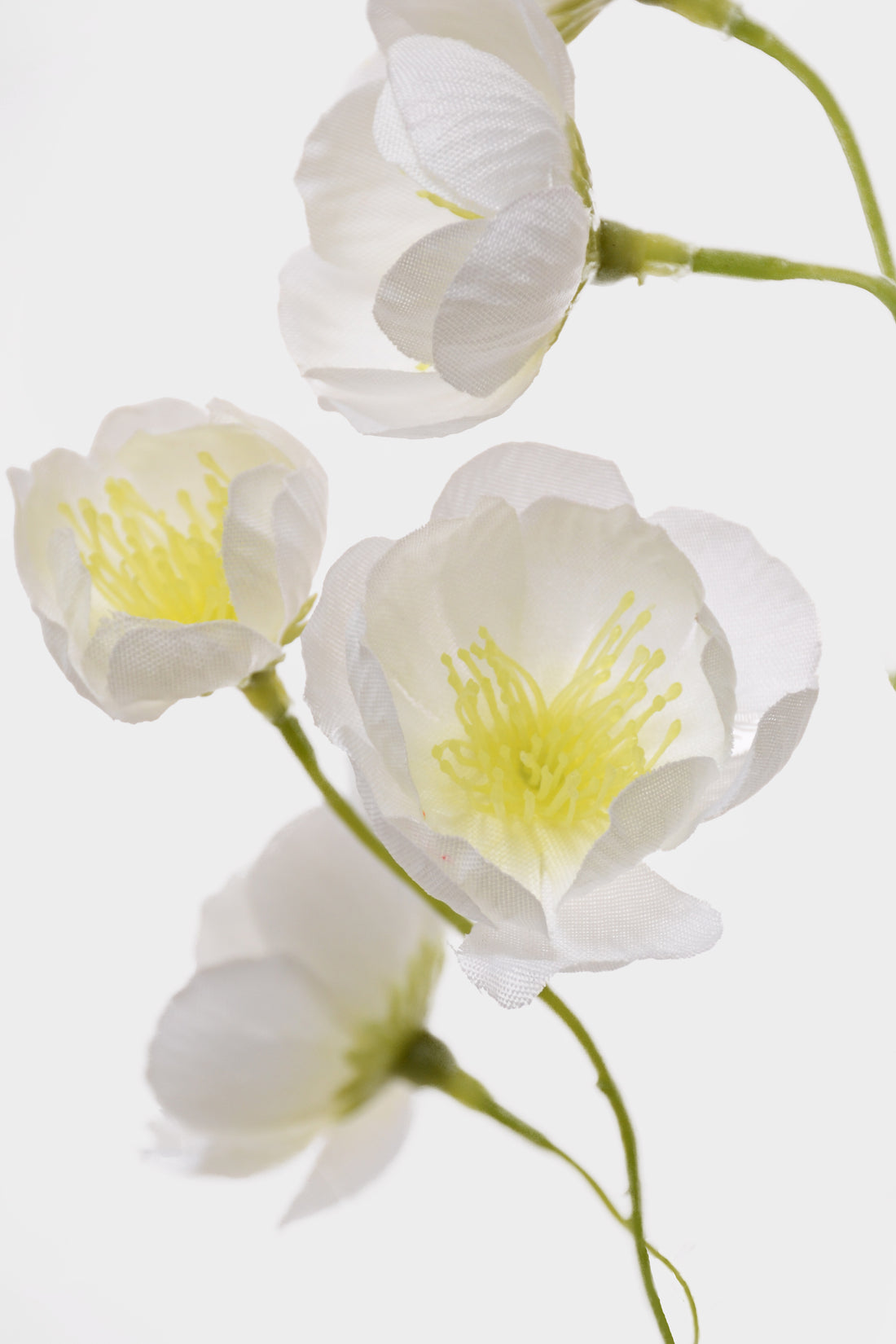32" Silk Baby Buttercup Spray Cream