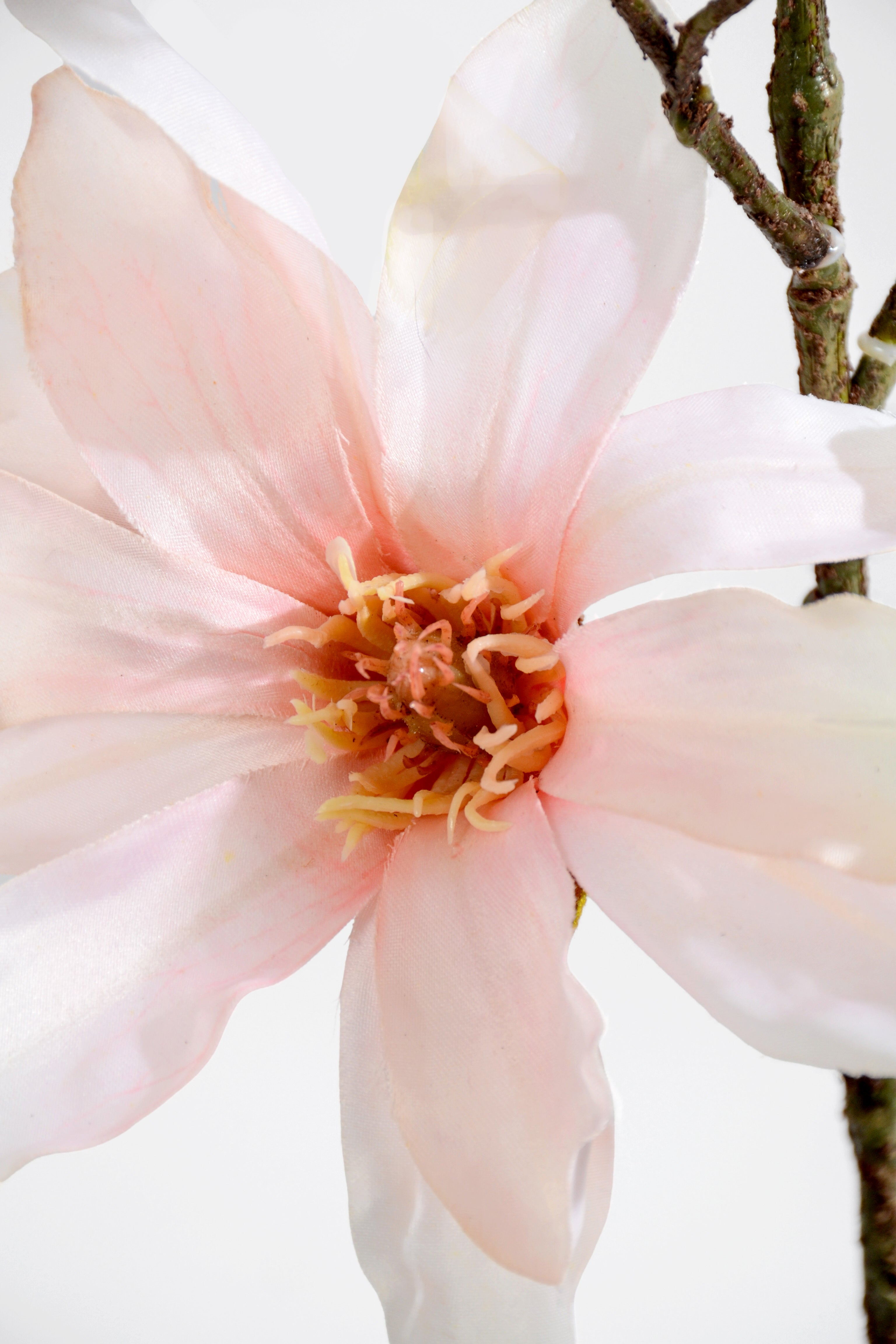 19" Silk Star Magnolia Spray Blush
