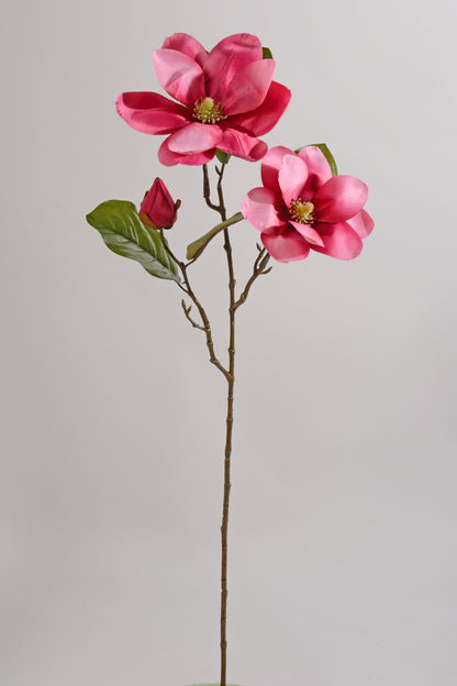 27" Silk Magnolia Spray Mauve