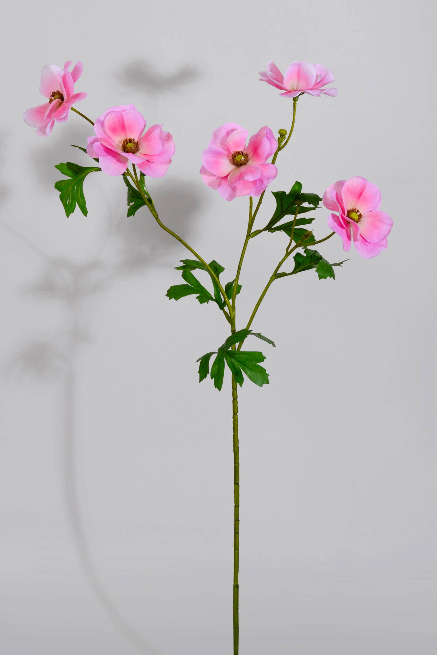 26" Silk Poppy Spray Pink