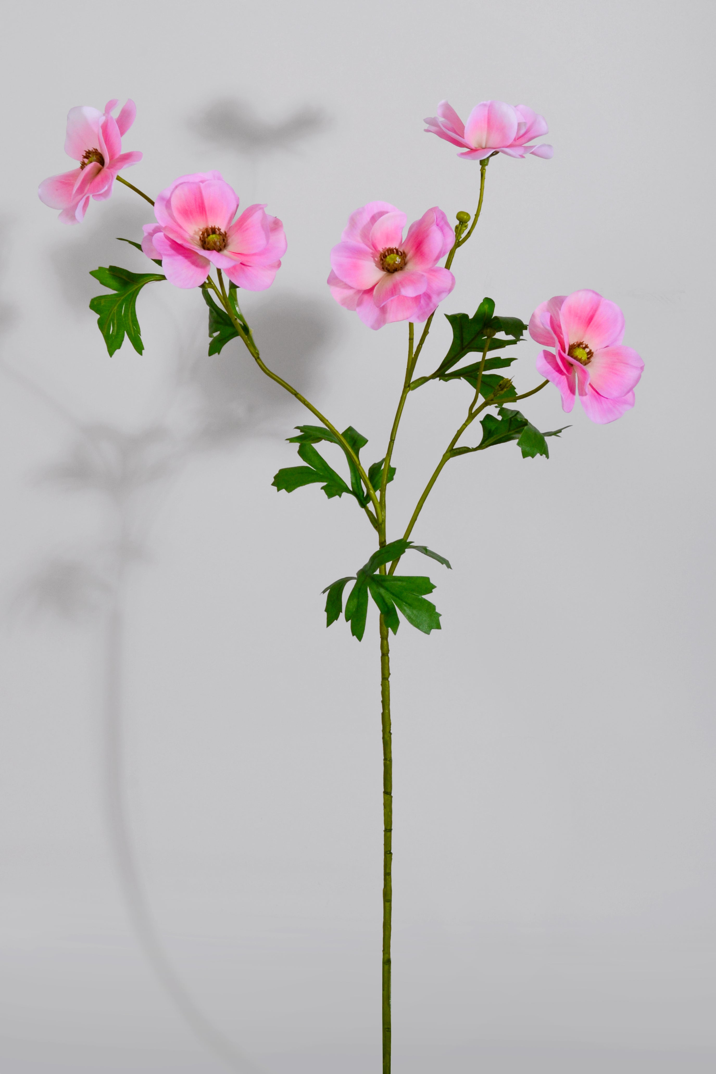 26" Silk Poppy Spray Pink