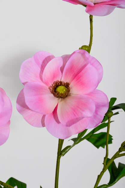 26" Silk Poppy Spray Pink