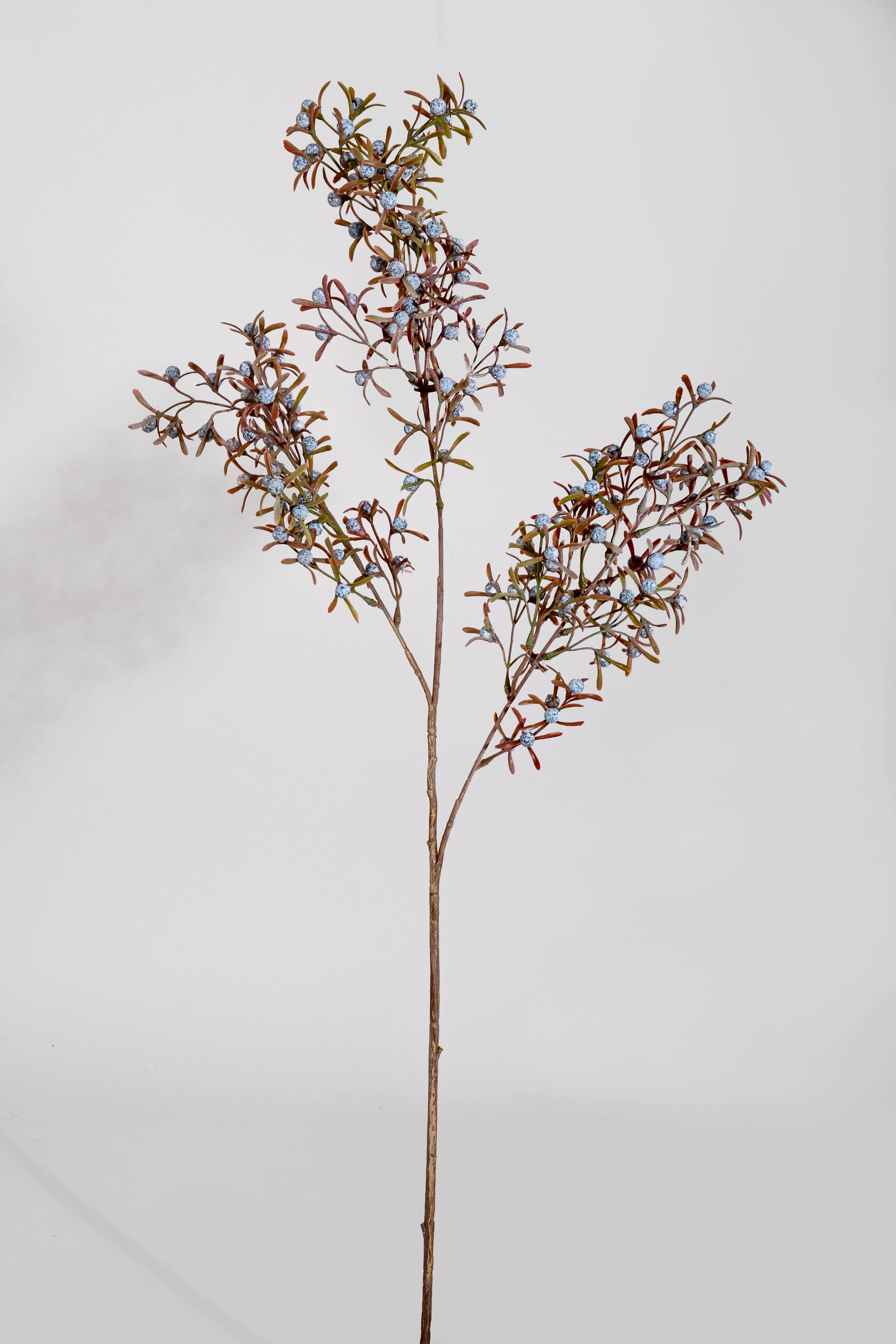 34" Artificial Berry Spray Blue