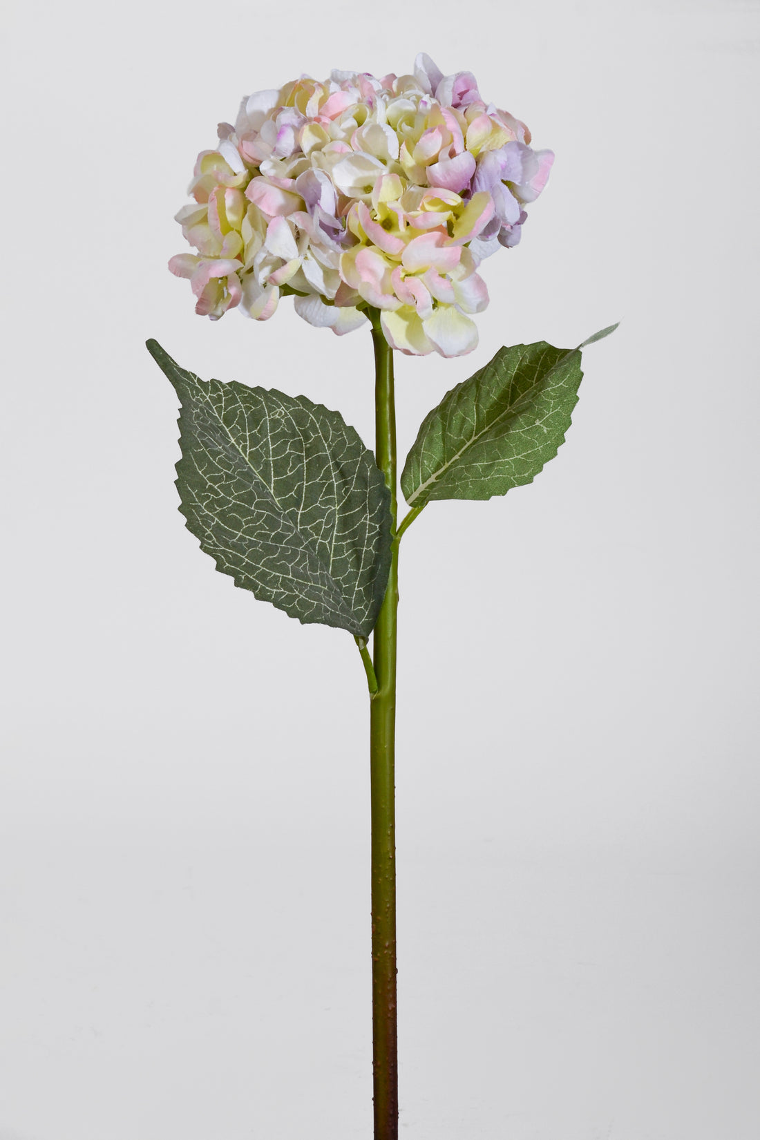 22" Silk Hydrangea Spray Pink