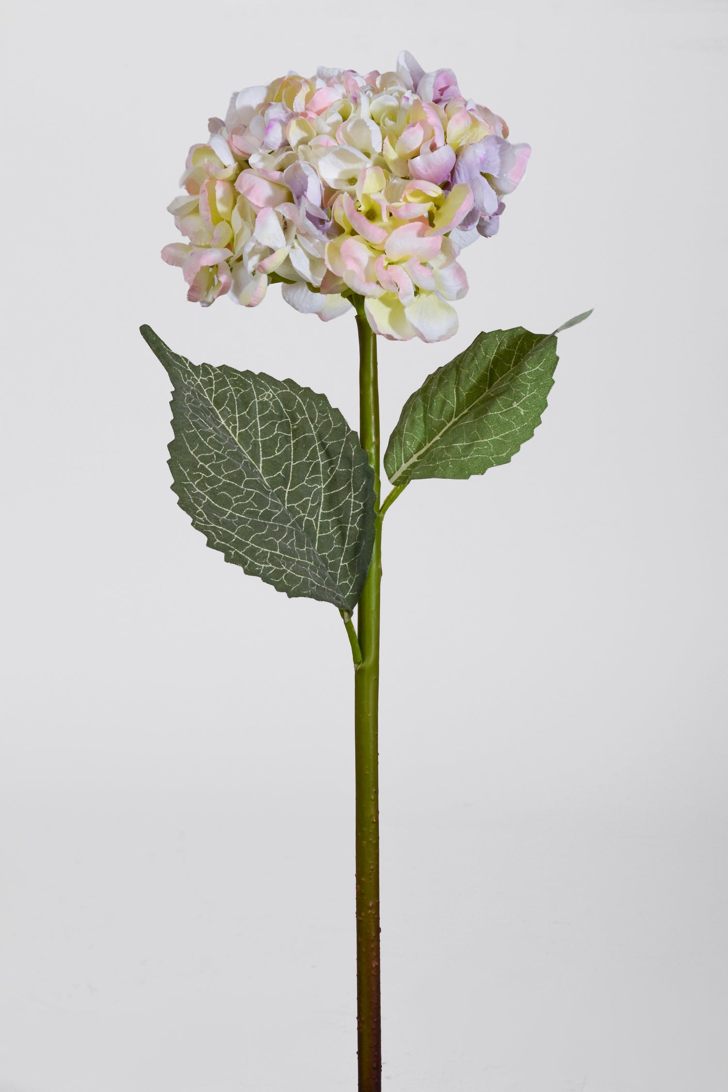 22" Silk Hydrangea Spray Pink